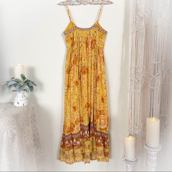 SPELL Mystic Strappy Maxi Dress / Sunflower - Picture 3 of 14